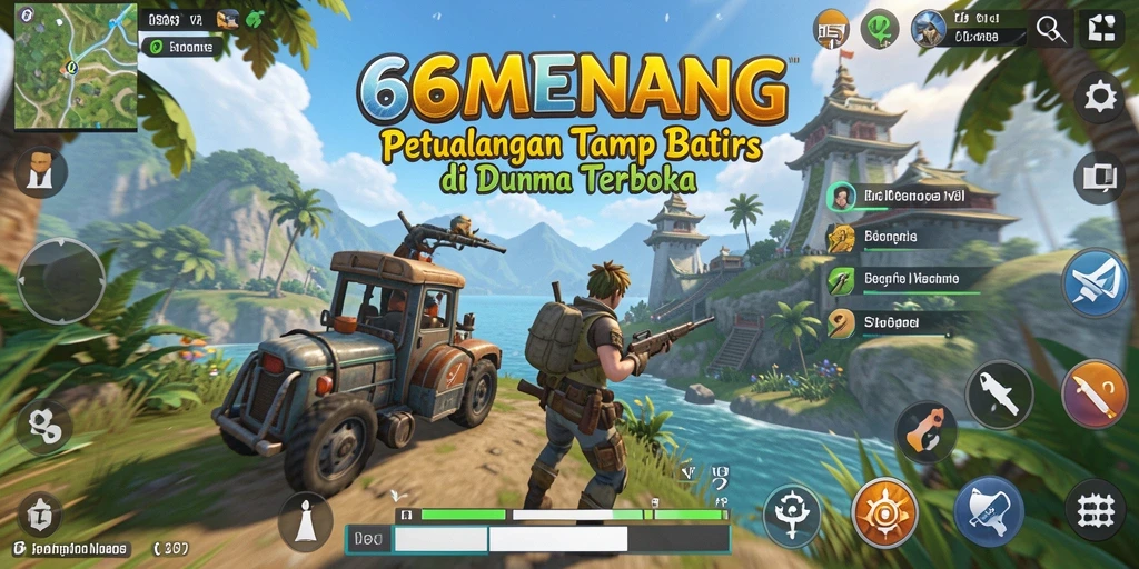 Screenshot gameplay Open World di 66MENANG dengan petualangan yang seru.