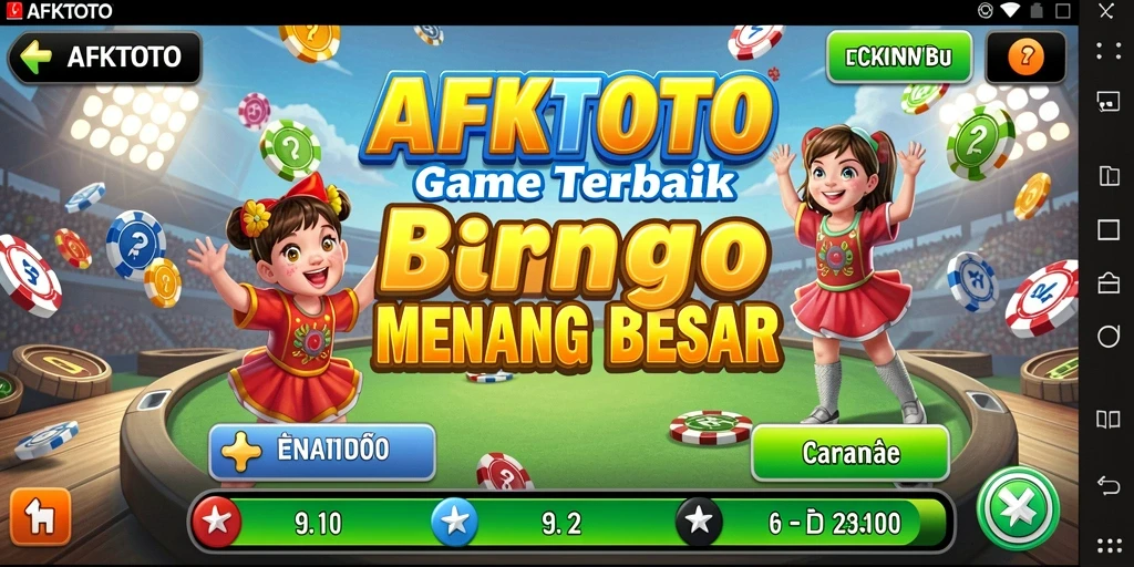 Tampilan gameplay AFKTOTO yang menarik dan interaktif.