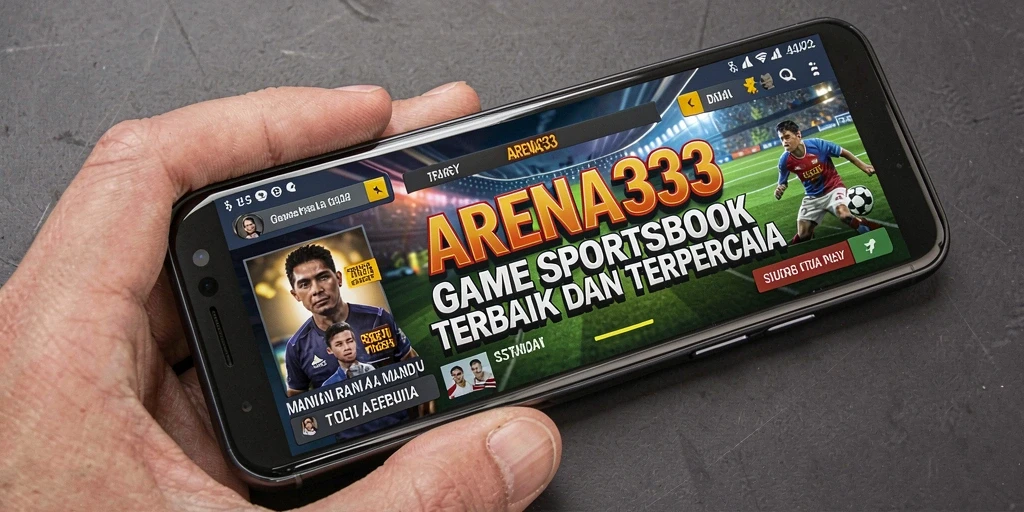 Tangkapan layar utama permainan taruhan olahraga ARENA333.