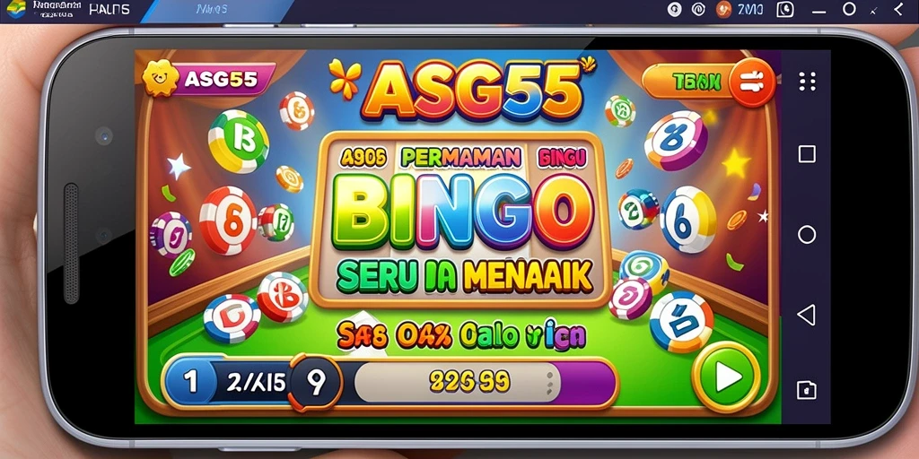 Screenshot gameplay ASG55 yang menunjukkan keseruan permainan Bingo.