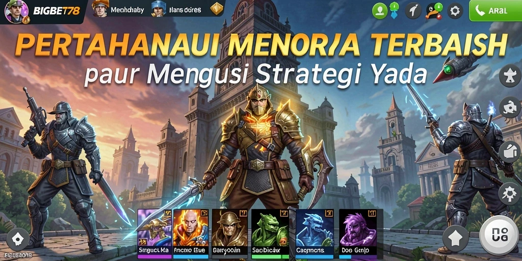 Tampilan aksi menara pertahanan yang memukau di BIGBET78.