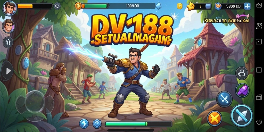 Tampilkan gameplay seru dari DV188 dengan tantangan yang mendebarkan.