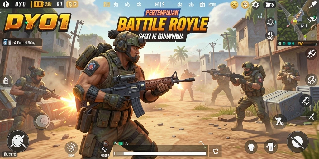Tampilan gameplay DY01 yang menegangkan dan penuh aksi.