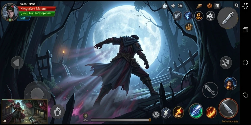 Tampilan gameplay G668 yang menakutkan dan penuh ketegangan.
