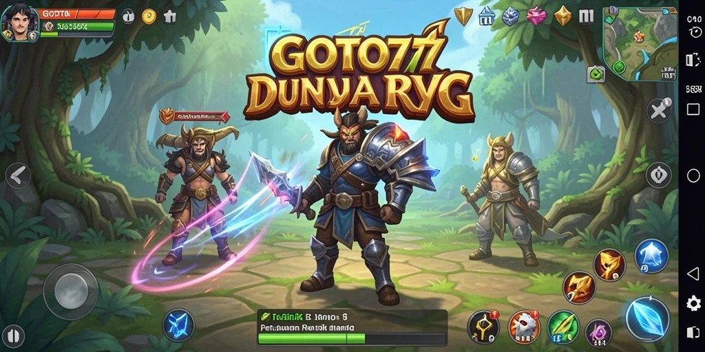 Gameplay seru di dunia RPG GOTO77 yang penuh petualangan.