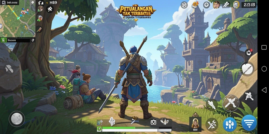Menampilkan gameplay H89 dengan eksplorasi dunia terbuka yang luas.