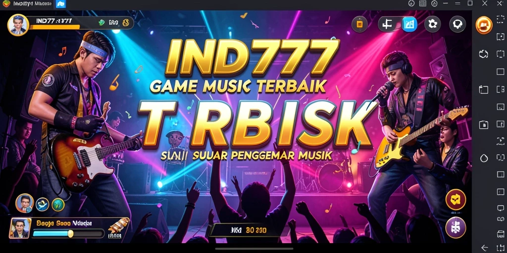 Tampilan gameplay yang menarik dan interaktif dari IND777.