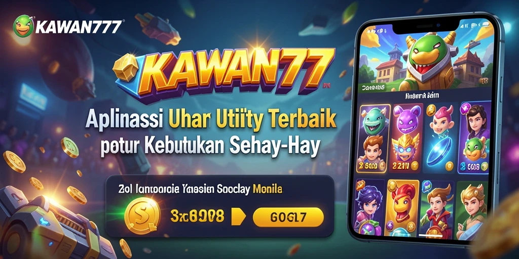 Tampilan antarmuka KAWAN777 yang sederhana dan fungsional.