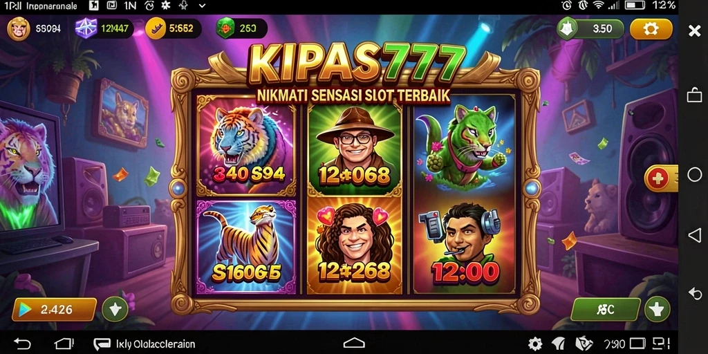 Screenshot gameplay KIPAS777 dengan tampilan slot yang menarik.