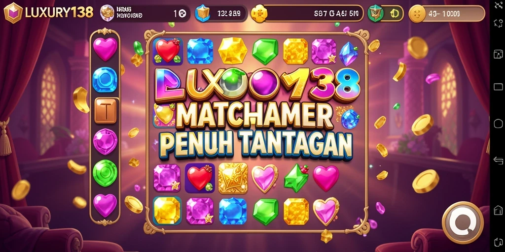 Tampilan screenshot gameplay LUXURY138 yang menarik dan penuh warna.