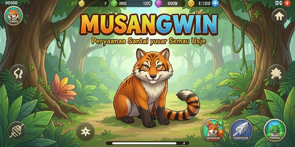 Tampilan gameplay <strong>MUSANGWIN</strong> yang menawan dan menghibur.
