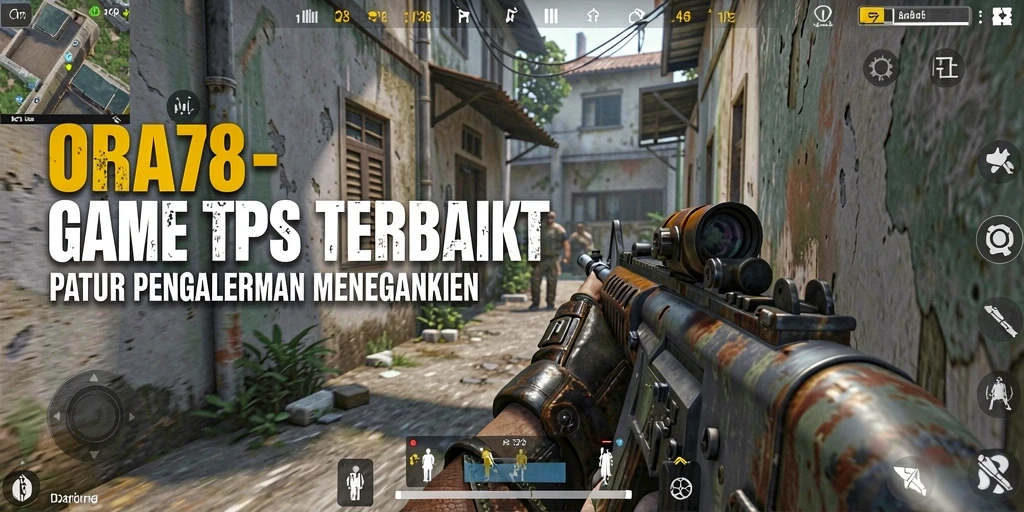 Tampilan gameplay menegangkan dalam ORA78 dengan aksi penuh strategi.