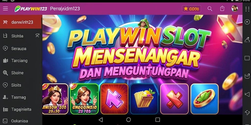 Gameplay seru dan menegangkan dari permainan Slot PLAYWIN123.