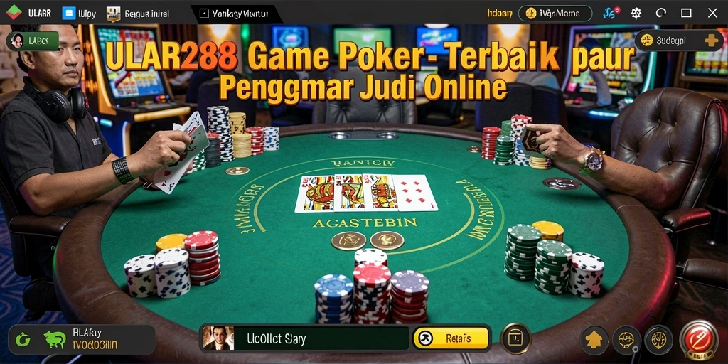 Tampilan mendebarkan saat bermain ULAR288 dengan teman-teman.